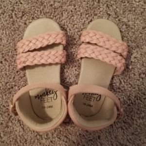 Monkey Feet sandals size 18-24 months